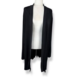 Vintage Y2K Christiana by Petra Black Long Cardigan Womens Plus Size 5X Capsule